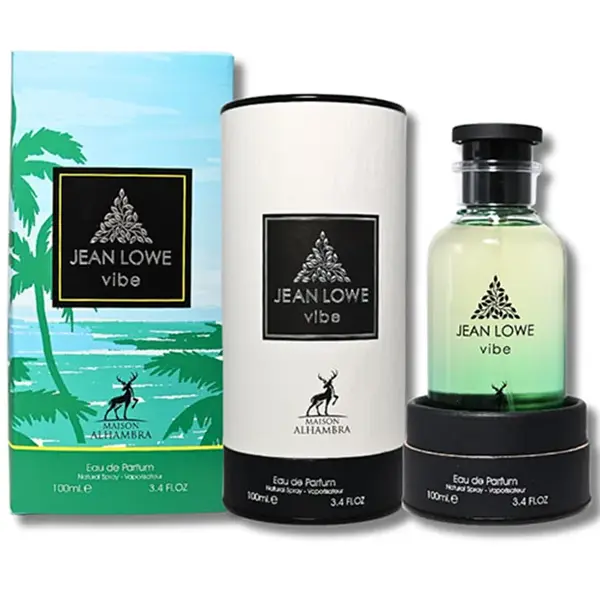 عطر ادکلن جین لوو وایب الحمبرا رایحه لویی ویتون پسفیک چیل | JEAN Lowe vibe alhambra Perfume